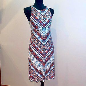 Ahtleta High-Neck Santorini Dress, Size Small